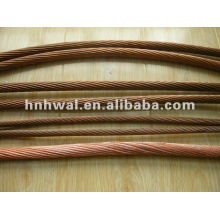 stranded bare copper wire